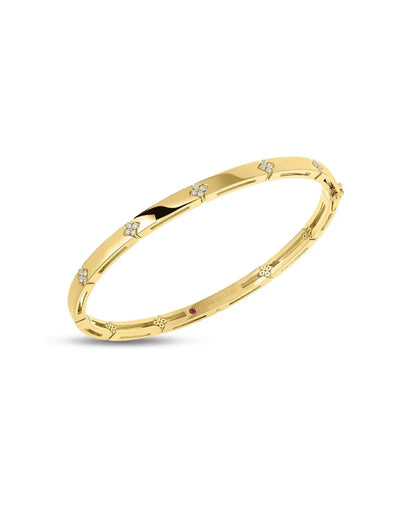 Love in Verona Yellow Gold Bangle