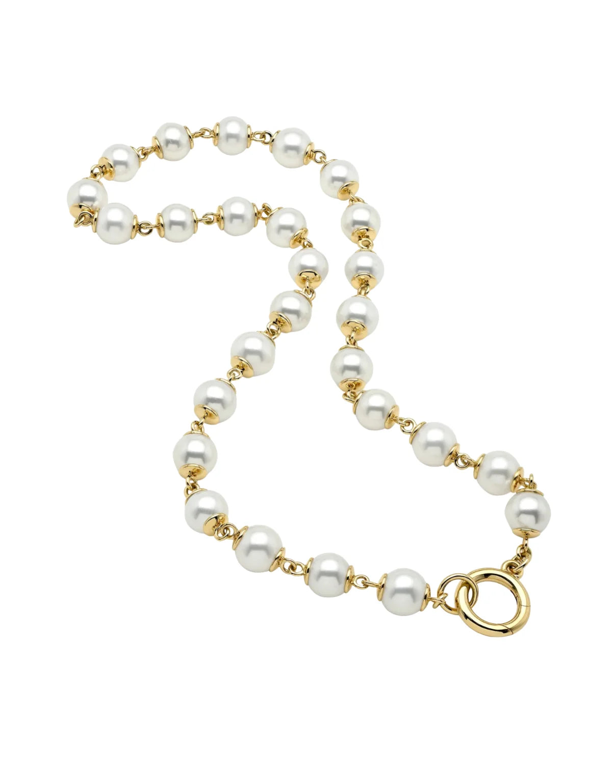 Freshwater Pearl Strand with Charm Annex, 18"
