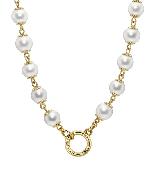 Freshwater Pearl Strand with Charm Annex, 18"