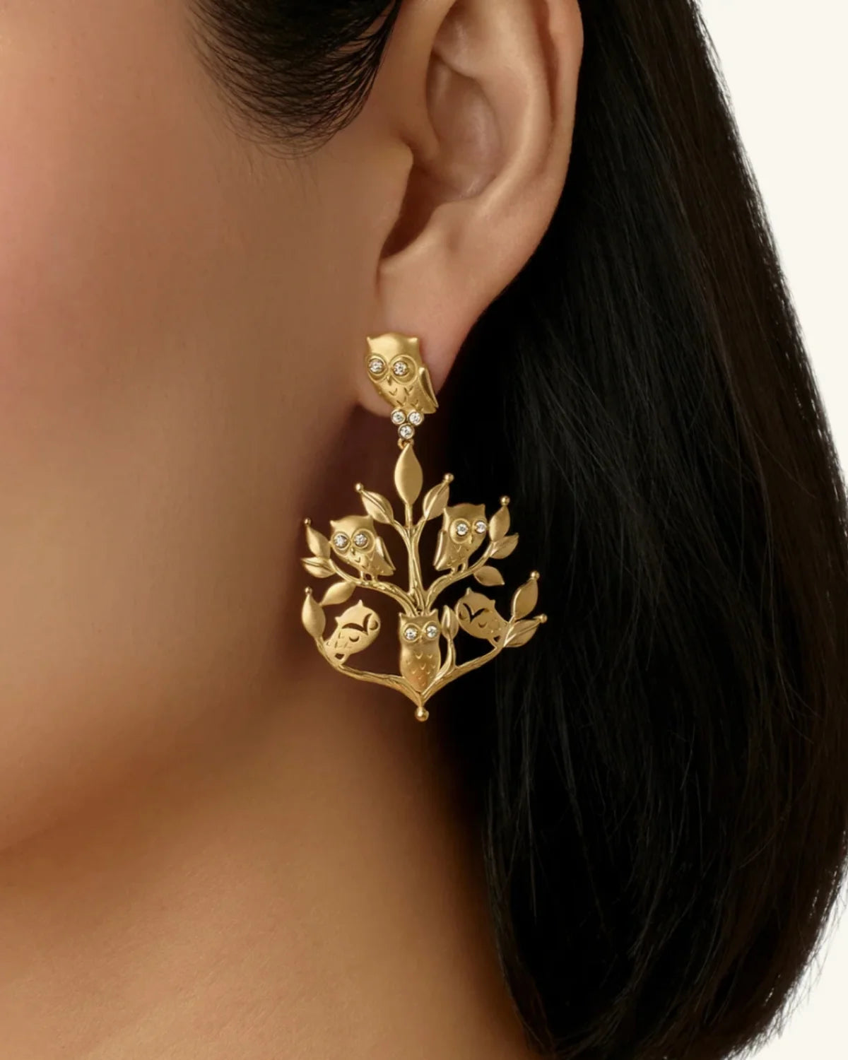 Owlwood Tree Earrings