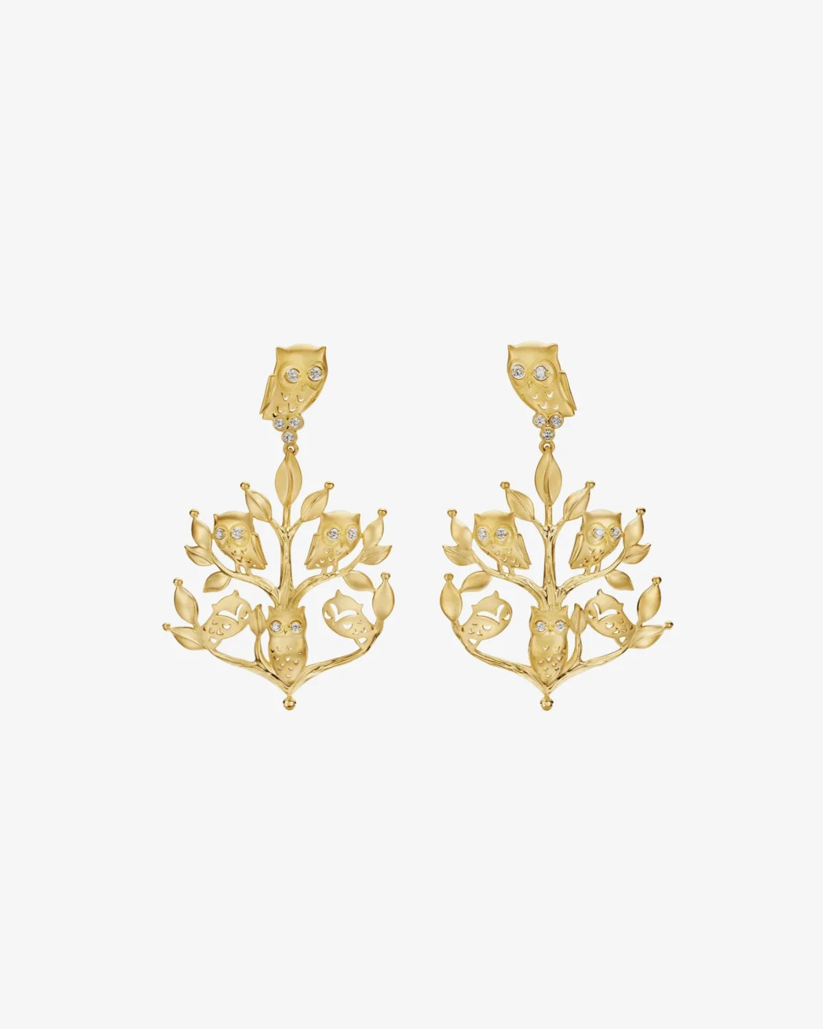 Owlwood Tree Earrings