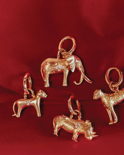 Small Tembo Elephant Pendant