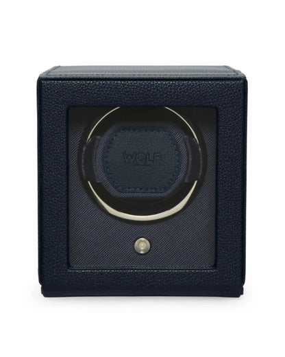 Single Watch Winder in Navy