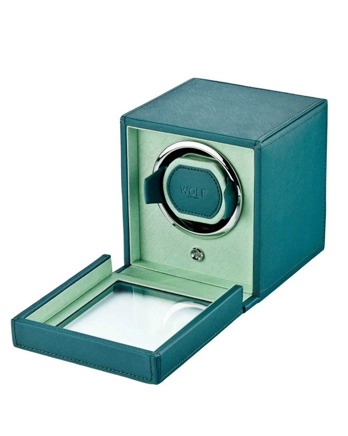 Single Watch Winder in Seltzer-Teal