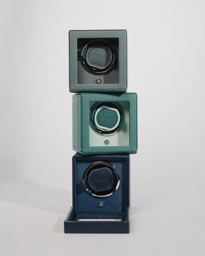 Single Watch Winder in Seltzer-Teal