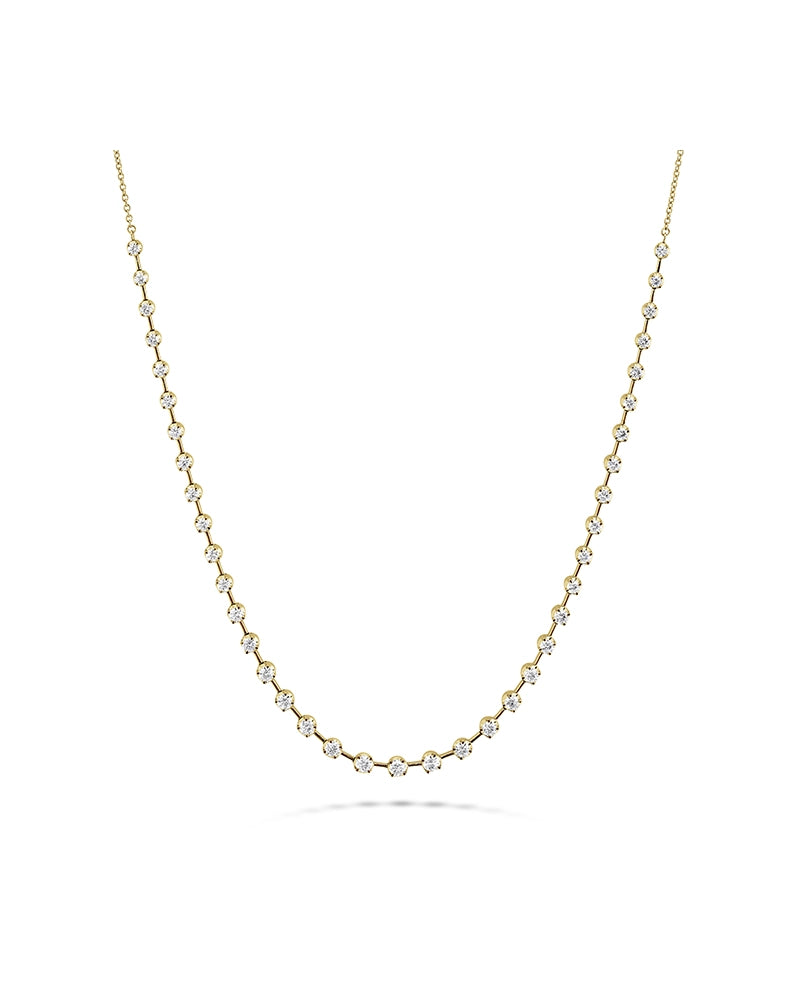 Serena Diamond Station Necklace