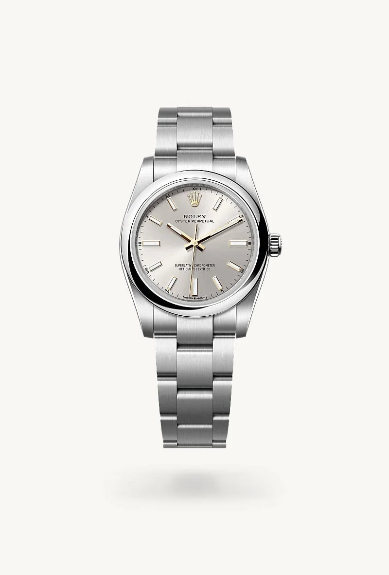 Rolex Oyster Perpetual in Oystersteel, M124200-0001 - Blakemans Jewelry
