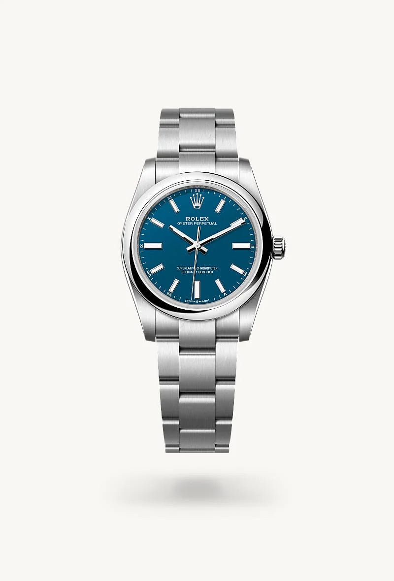 Rolex Oyster Perpetual in Oystersteel, M124200-0011 - Blakemans Jewelry
