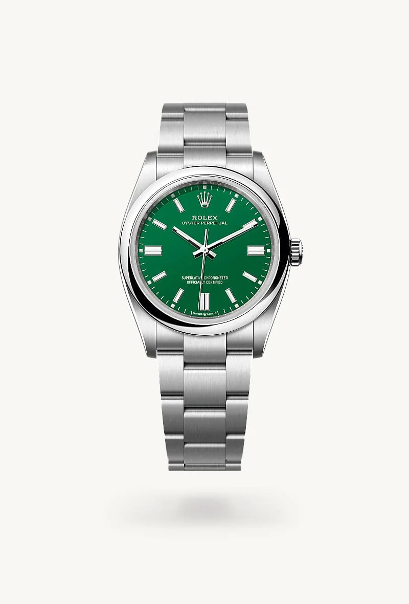Rolex Oyster Perpetual in Oystersteel, M126000-0005 - Blakemans Jewelry