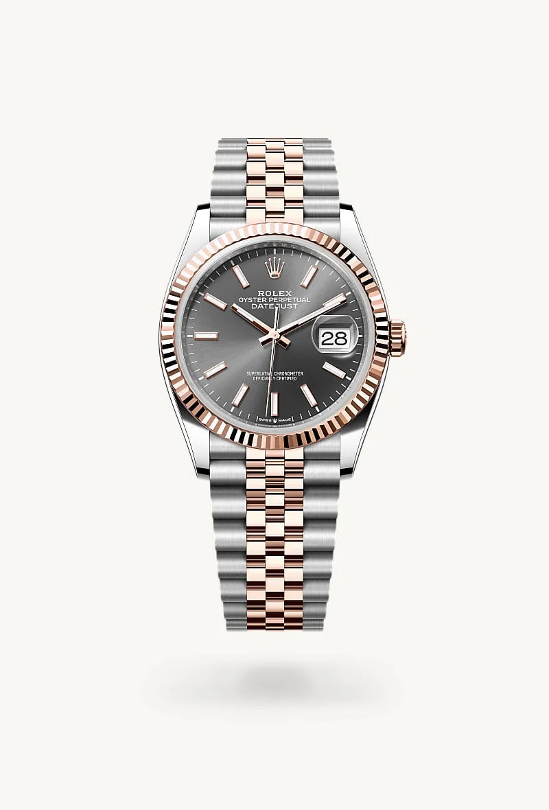 Rolex Datejust in Everose Rolesor - combination of Oystersteel and Everose gold, M126231-0013 - Blakemans Jewelry