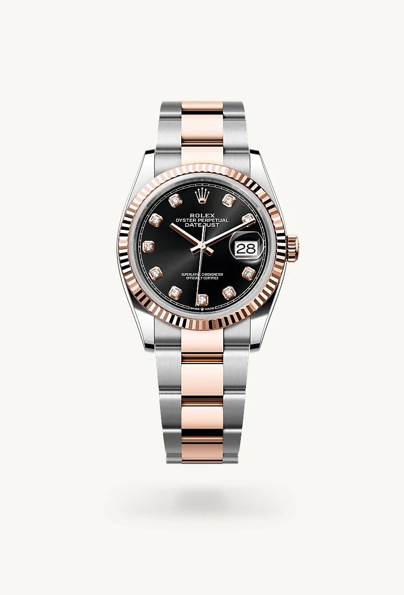 Rolex Datejust 36 Everose Rolesor - combination of Oystersteel and Everose gold, M126231-0020