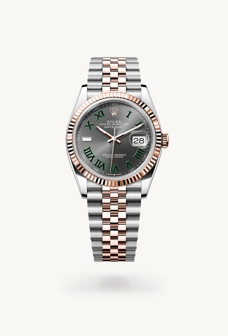 Rolex Datejust in Everose Rolesor - combination of Oystersteel and Everose gold, M126231-0029 - Blakemans Jewelry