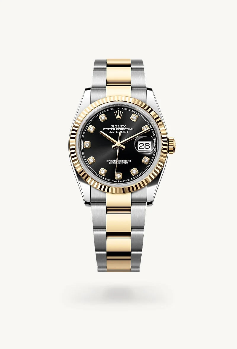 Rolex Datejust in Yellow Rolesor - combination of Oystersteel and yellow gold, M126233-0022 - Blakemans Jewelry