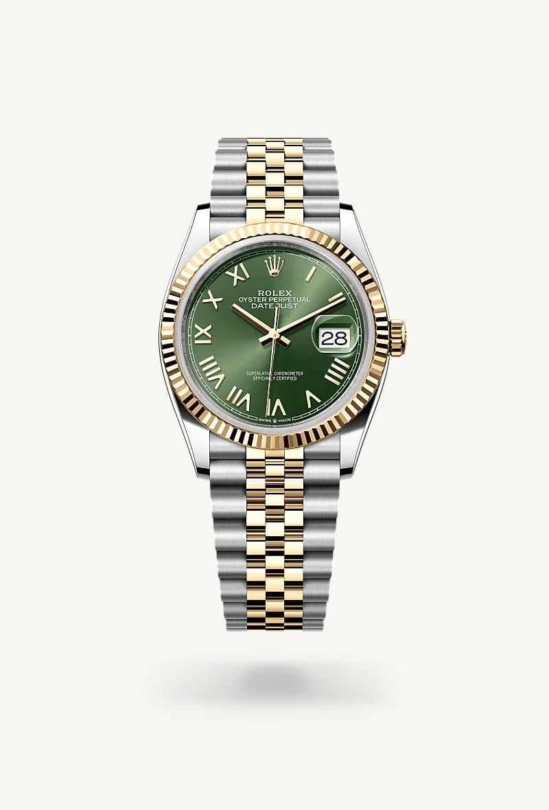 Rolex Datejust in Yellow Rolesor - combination of Oystersteel and yellow gold, M126233-0053 - Blakemans Jewelry
