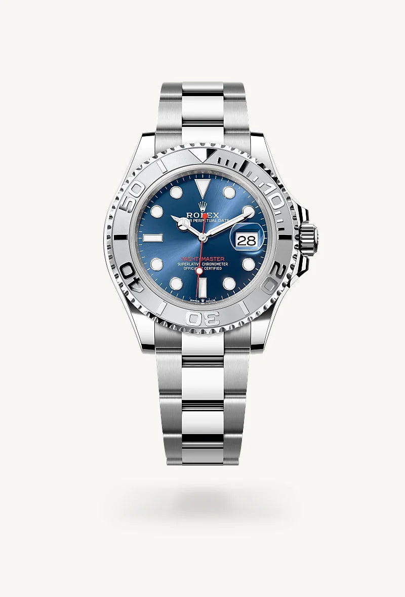 Rolex Yacht-Master in Rolesium - combination of Oystersteel and platinum, M126622-0002 - Blakemans Jewelry
