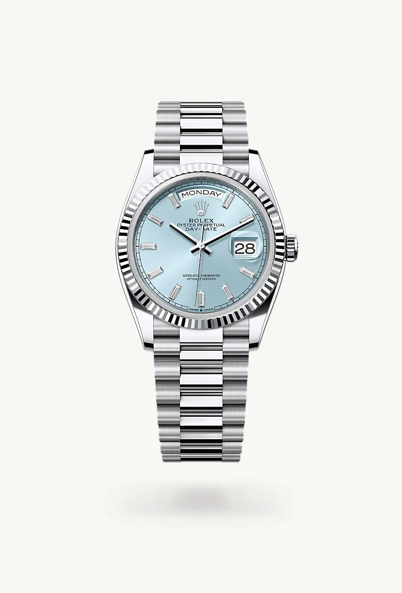 Rolex Day-Date in Platinum, M128236-0009 - Blakemans Jewelry