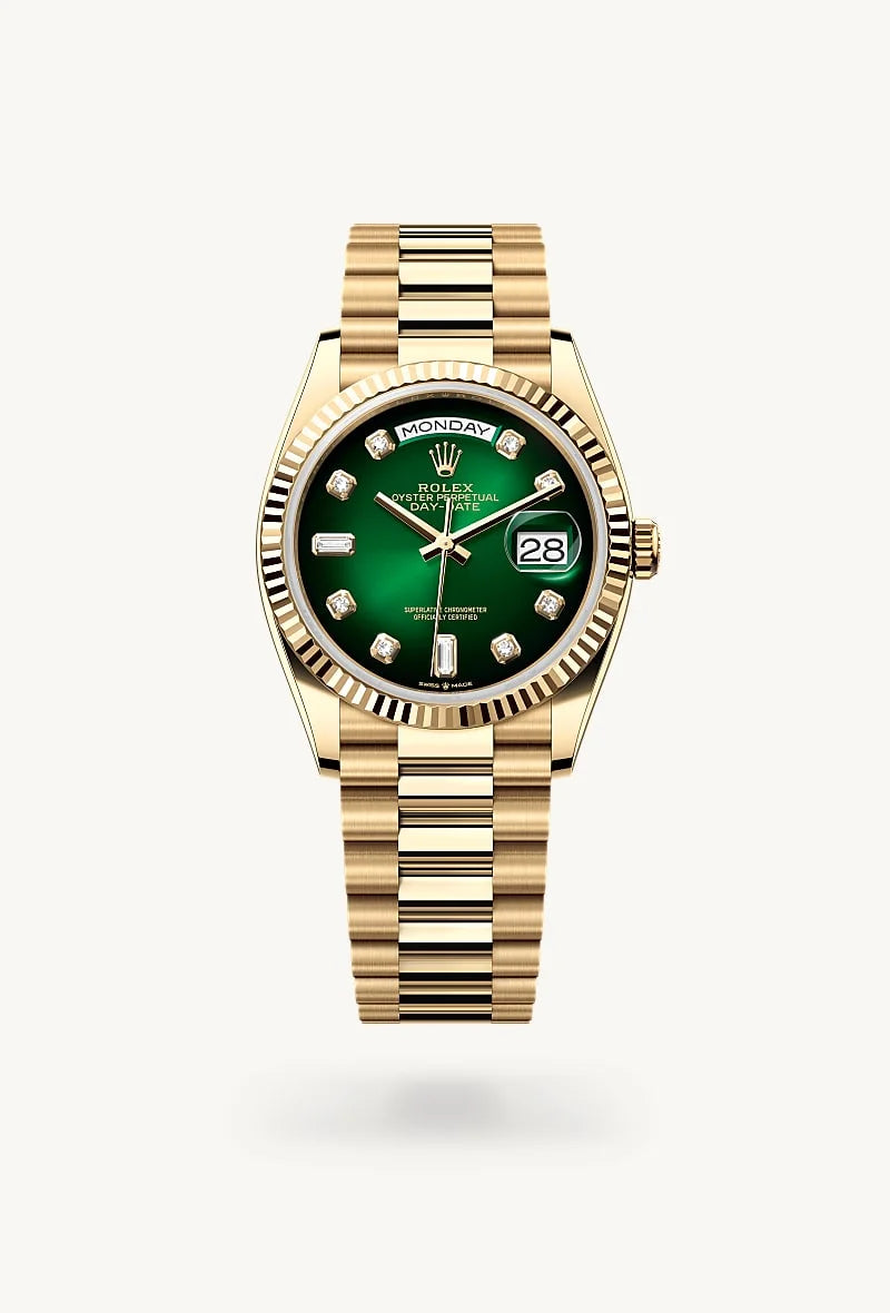 Rolex Day-Date in 18 kt yellow gold, M128238-0069 - Blakemans Jewelry