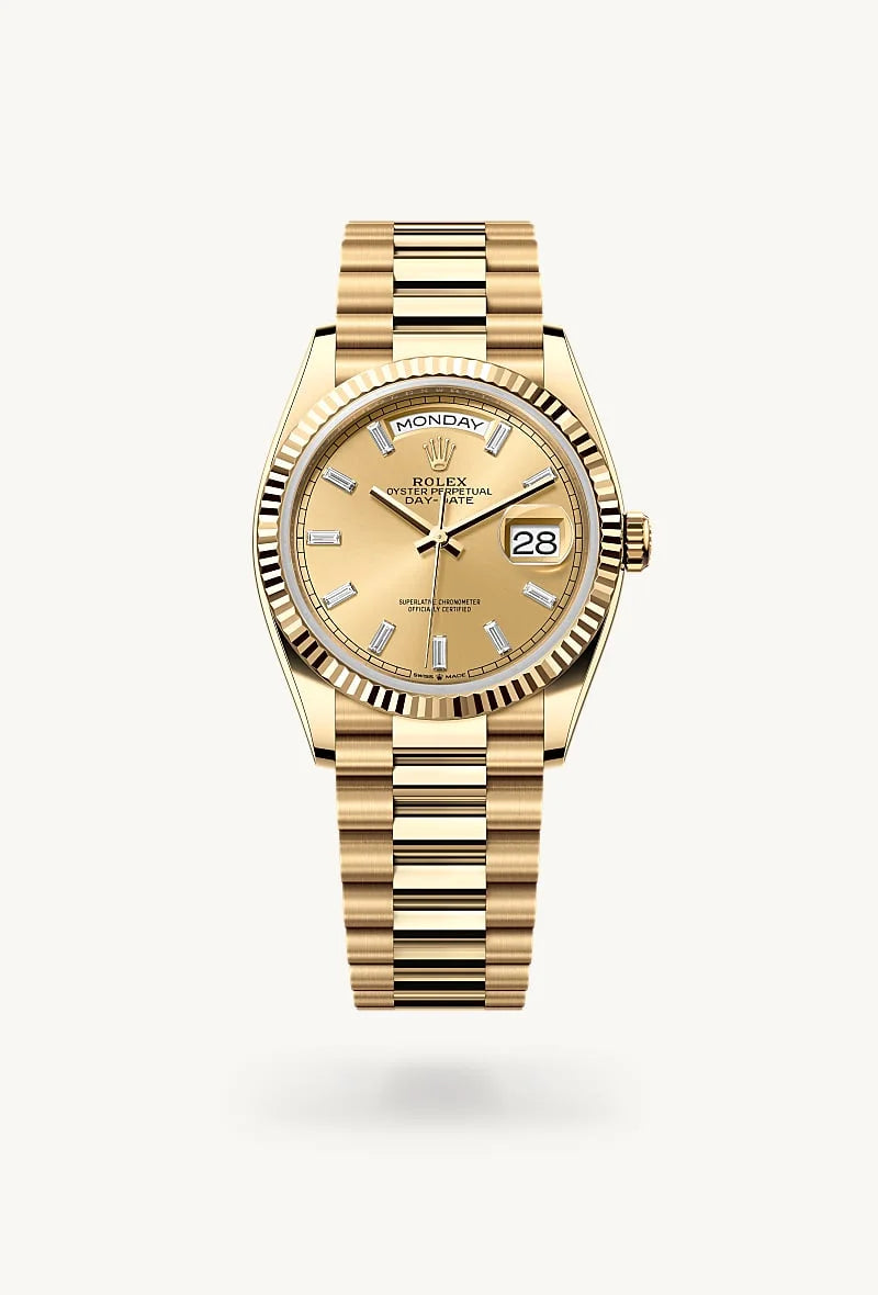 Rolex Day-Date in 18 kt yellow gold, M128238-0132 - Blakemans Jewelry