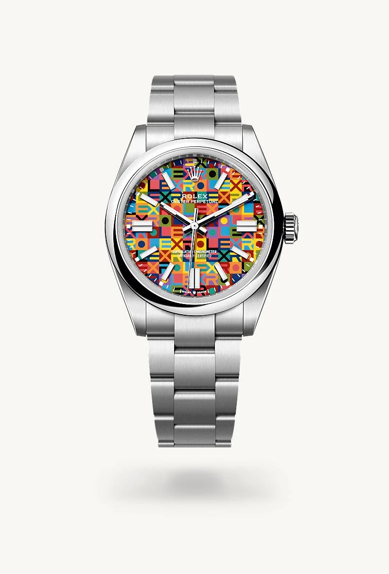 Rolex Oyster Perpetual in Oystersteel, M134300-0010 - Blakemans Jewelry