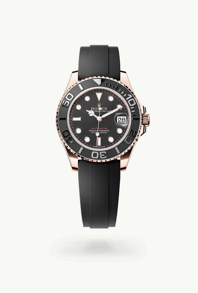 Rolex Yacht-Master in 18 kt Everose gold, M268655-0017 - Blakemans Jewelry