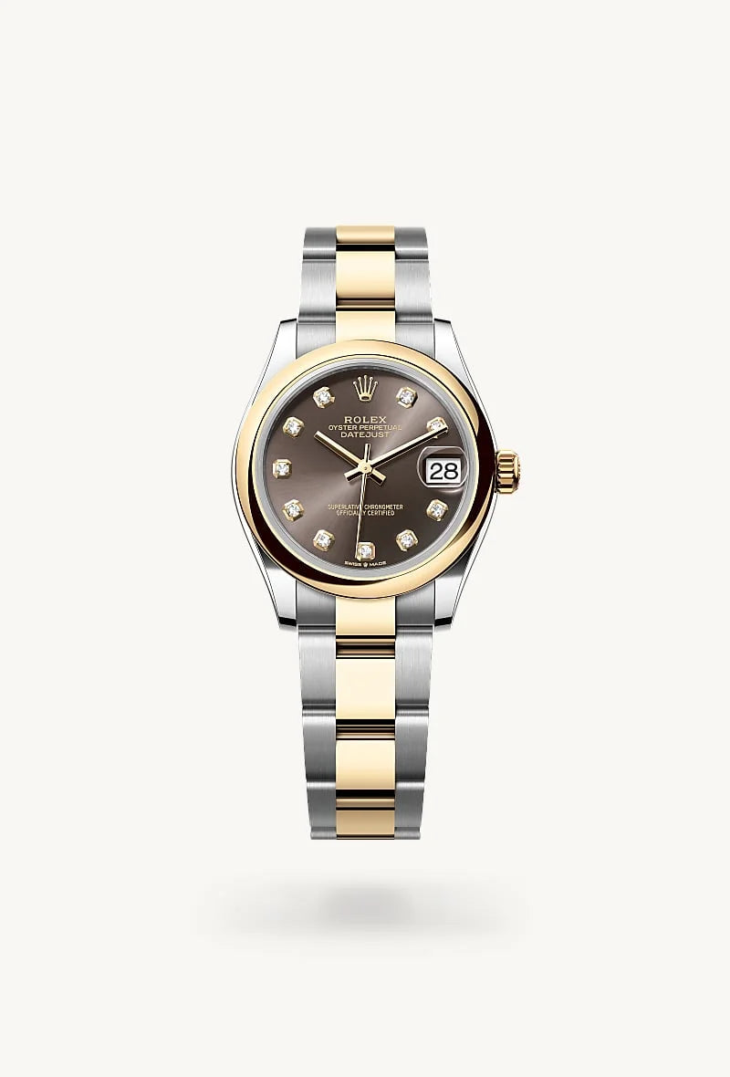 Rolex Datejust in Yellow Rolesor - combination of Oystersteel and yellow gold, M278243-0021 - Blakemans Jewelry