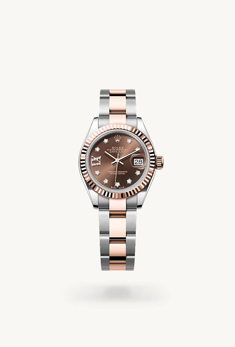 Rolex Lady-Datejust in Everose Rolesor - combination of Oystersteel and Everose gold, M279171-0004 - Blakemans Jewelry