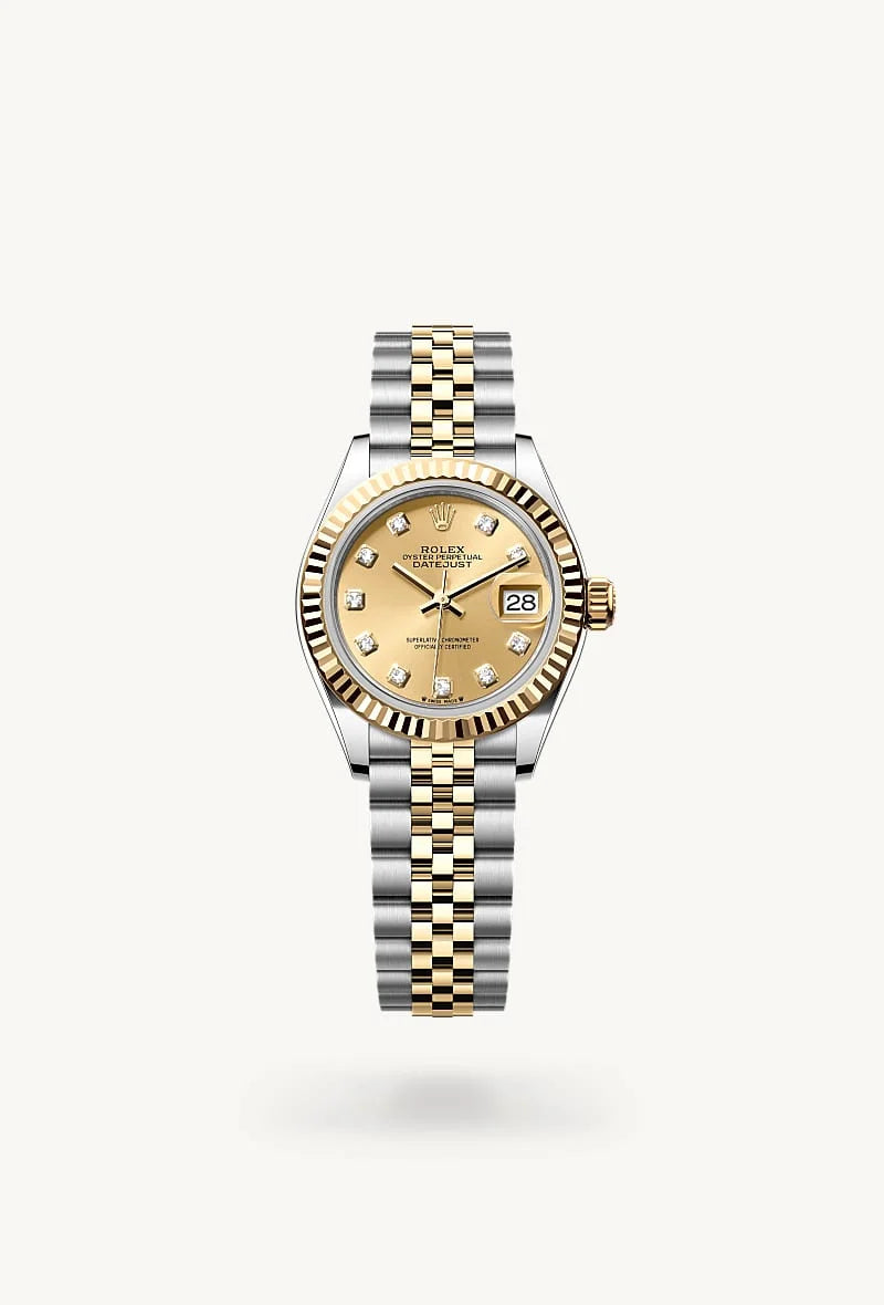 Rolex Lady-Datejust in Yellow Rolesor - combination of Oystersteel and yellow gold, M279173-0011 - Blakemans Jewelry
