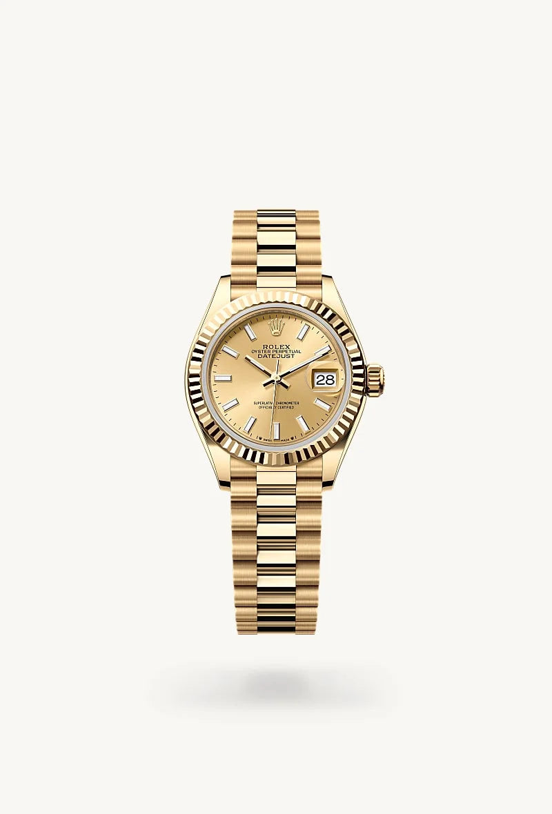 Rolex Lady-Datejust in 18 kt yellow gold, M279178-0001 - Blakemans Jewelry