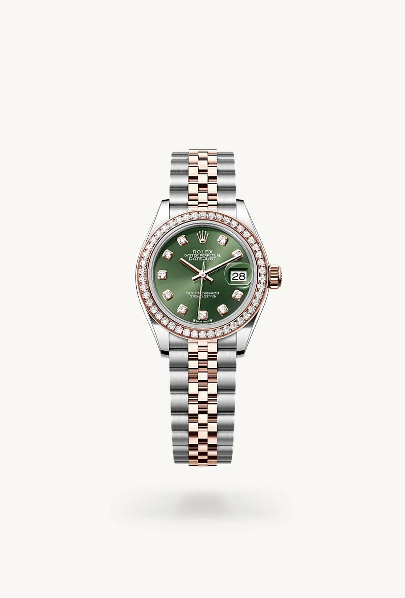 Rolex Lady-Datejust in Everose Rolesor - combination of Oystersteel and Everose gold, M279381RBR-0007 - Blakemans Jewelry