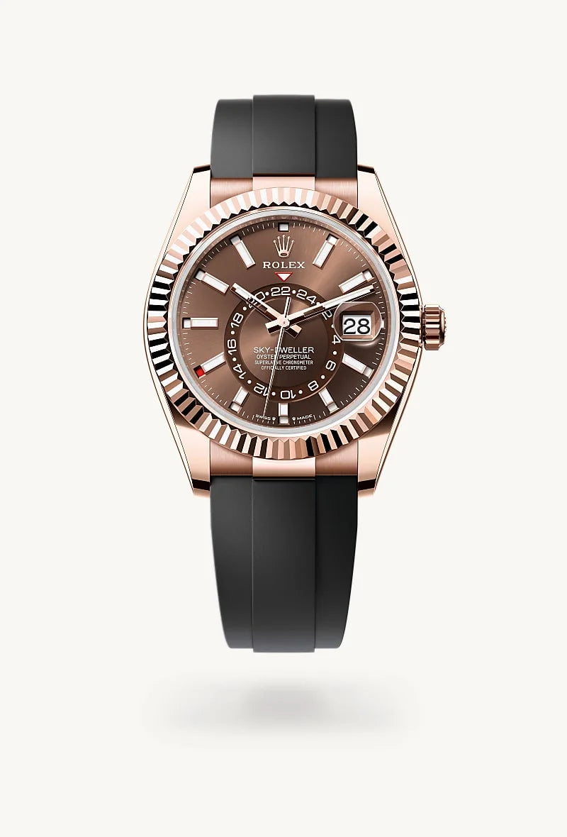 Rolex Sky-Dweller in 18 kt Everose gold, M336235-0002 - Blakemans Jewelry