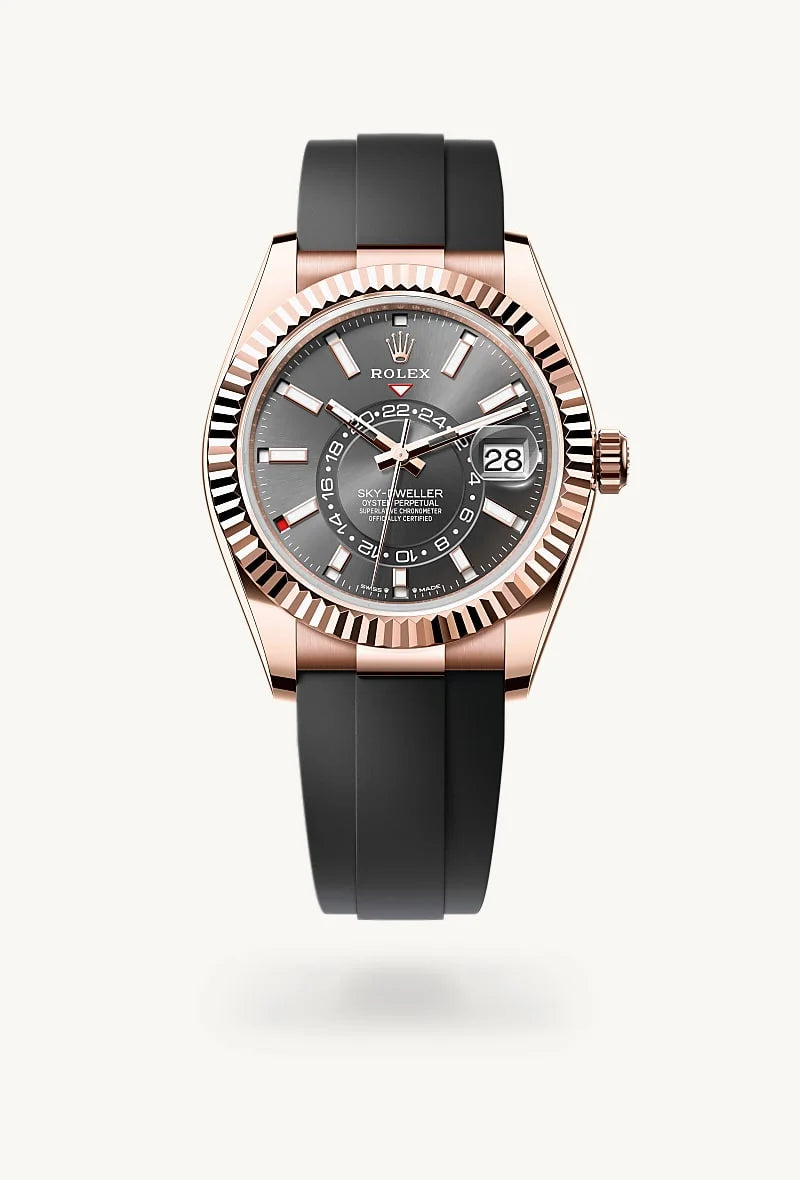 Rolex Sky-Dweller in 18 kt Everose gold, M336235-0004 - Blakemans Jewelry