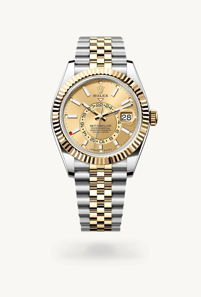Rolex Sky-Dweller in Yellow Rolesor - combination of Oystersteel and yellow gold, M336933-0002 - Blakemans Jewelry
