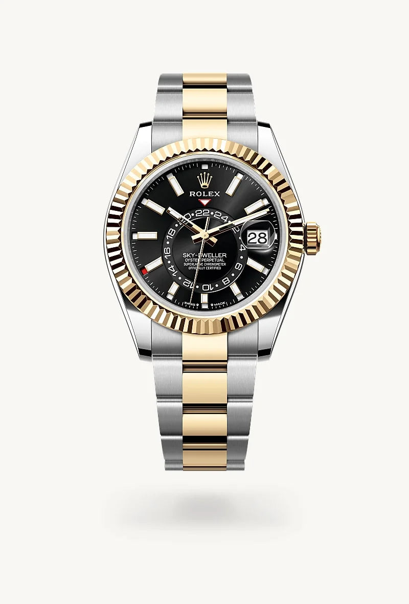 Rolex Sky-Dweller in Yellow Rolesor - combination of Oystersteel and yellow gold, M336933-0003 - Blakemans Jewelry