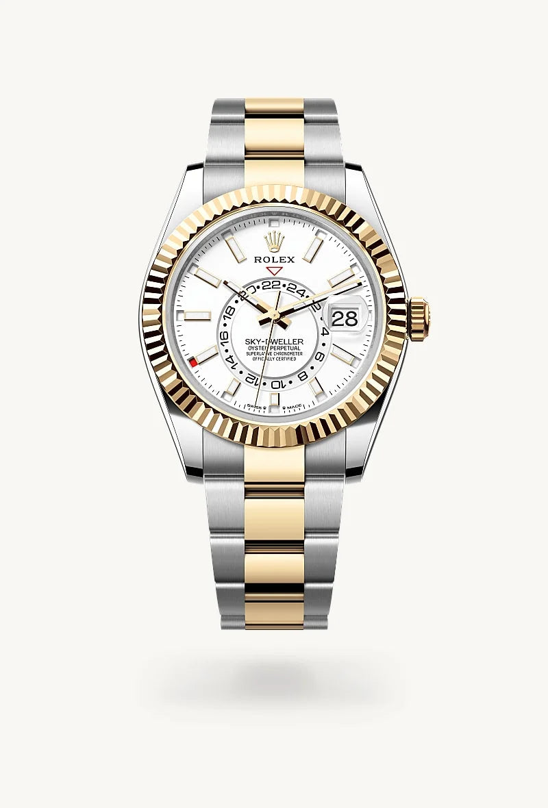 Rolex Sky-Dweller in Yellow Rolesor - combination of Oystersteel and yellow gold, M336933-0005 - Blakemans Jewelry