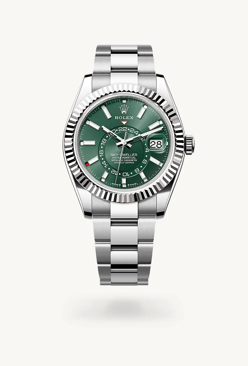 Rolex Sky-Dweller White Rolesor - combination of Oystersteel and white gold, M336934-0001