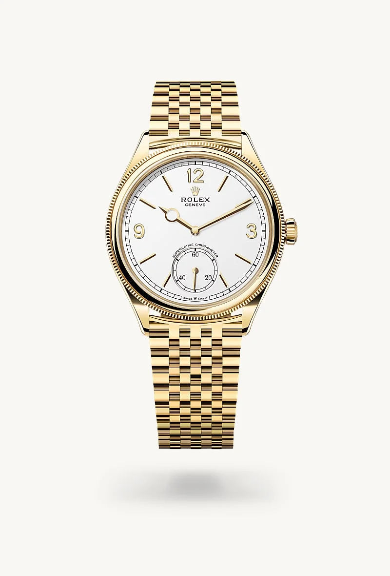 Rolex 1908 in 18 kt yellow gold, M52508-0008 - Blakemans Jewelry