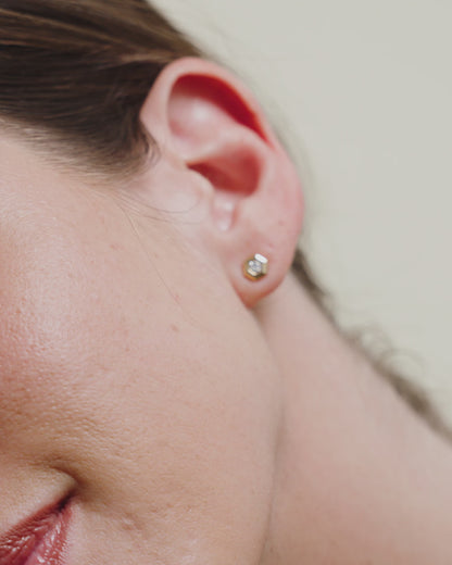 Diamond B Collection Mini Stud Earrings